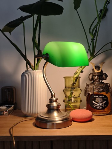 Vintage style bankers lamp - bankers,