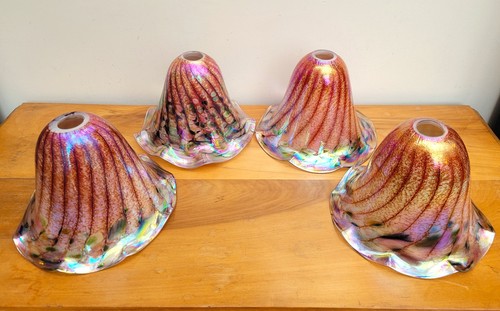 Vintage set iridescent - vintage, x4