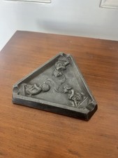 Antique art deco pewter ash - deco,