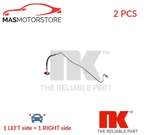 Brake hose line - brake, rear