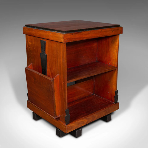Vintage rotary bookcase - vintage,