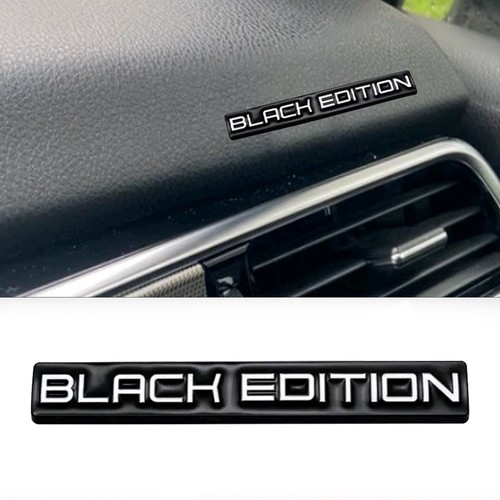 Black edition logo emblem - black,