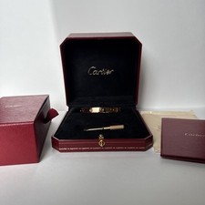 Cartier LOVE Bracelet Size 16