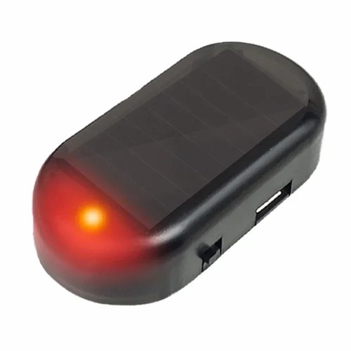 Solar powered car led - solar, fake