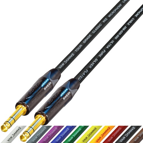 Trs jack cable gold - trs,