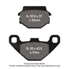 EBC Double H Sintered Street
