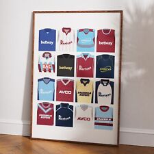 West Ham Retro Kit History