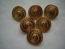 Gold textured swirl design - ,