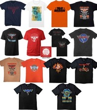 Official Van Halen T Shirt Classic Band Logo Tour new Unisex