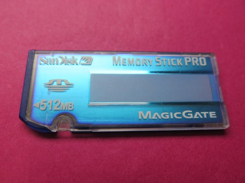 Sandisk magicgate 512mb - magicgate, memory