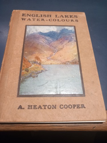 English lakes water - english, water-colours