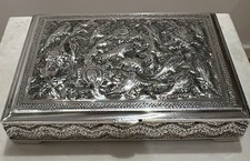 INCREDIBLE Persian Silver Box