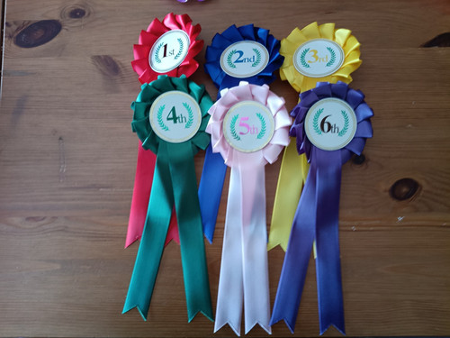 Tier stock rosette 1st 6th - 1,