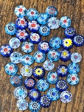 45 Glass Millefiori pretty