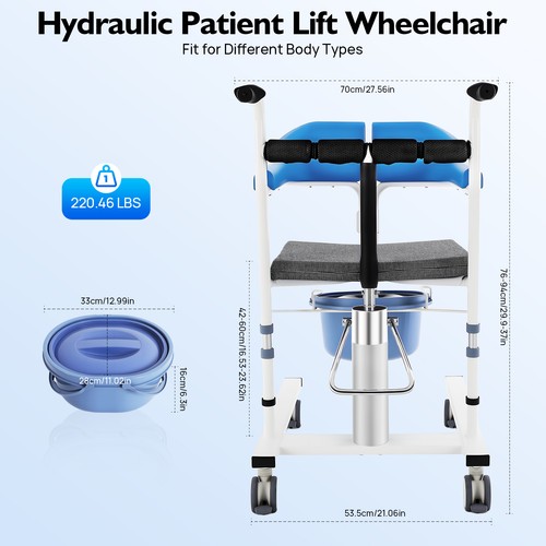 Hydraulic patient lift - hydraulic,