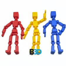 Fidget Ragdoll Toy 3D Printed