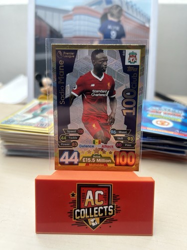 Sadio mane match attax 100 - sadio,