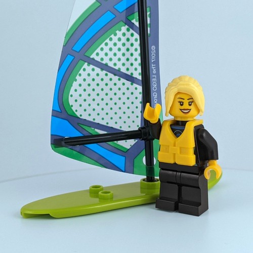 Lego windsurfer minifigure - lego,