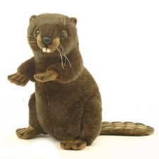 Beaver 29cm Realistic Soft Toy