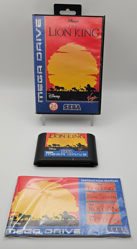 The lion king sega mega - king,