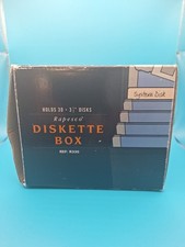 Rapesco Diskette Box Holds 30 3.5inch Floppy Discs