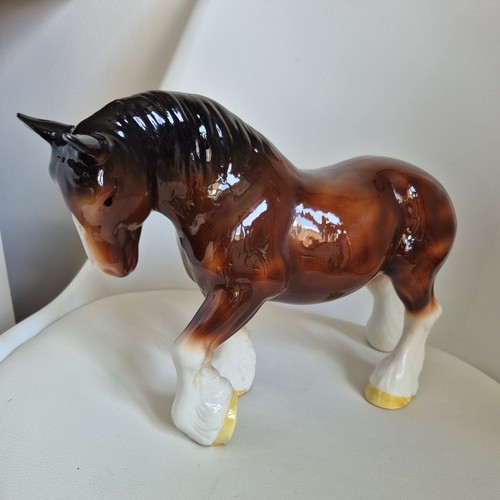Vintage melba ware large shire - melba,