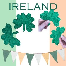  SHAMROCK & BUNTING  Set Of 2