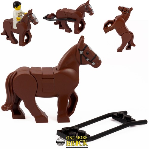 Lego horse hitching all - lego,