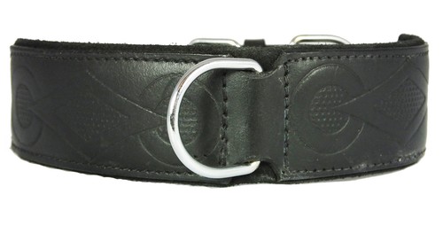 Black retro design leather - black,