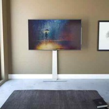 AVF Kelso 80" TV Stand White