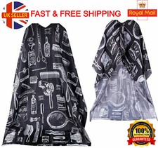 Professional Hair Cutting Gown Salon Barber Hairdressing Cape Unisex Apron uk