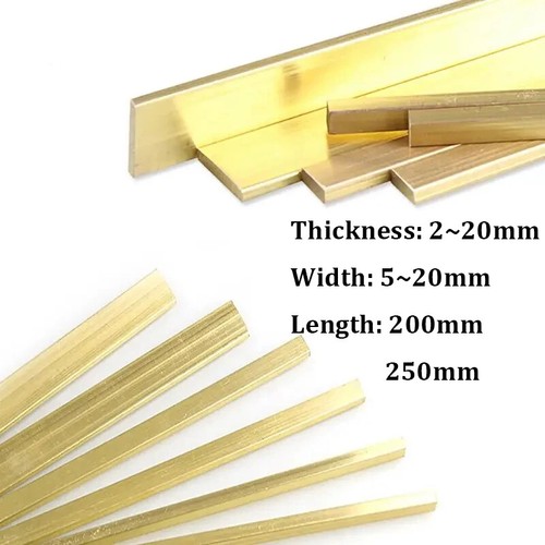 Brass flat bar thicknesses - brass,
