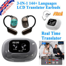 144+ Languages Translator Earbuds Bluetooth Two-Way Rear time Smart Translation
