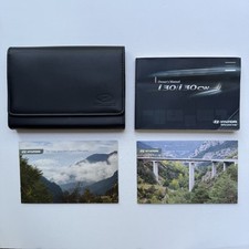 HYUNDAI I30 / I30 CW OWNERS MANUAL HANDBOOK 2009 PRINT - WALLET PACK 2007 - 2010