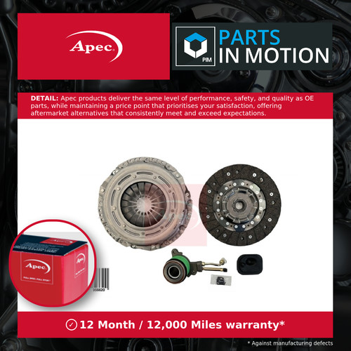 Clutch kit 3pc - clutch,