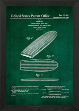 Surfboard patent 1958 - 47,
