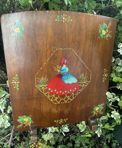 Vintage aged painted - aged, wooden