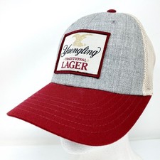 Yuengling Beer Truckers Hat Cap Snapback Mesh Traditional Lager Patch