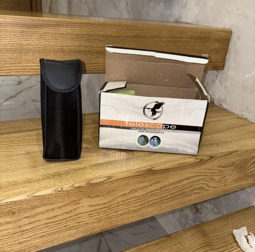 Monocular telescope field - monocular, of