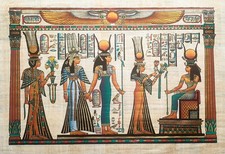 Egyptian Papyrus Art -