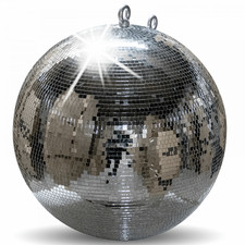 Silver Mirror Ball Shop Decor