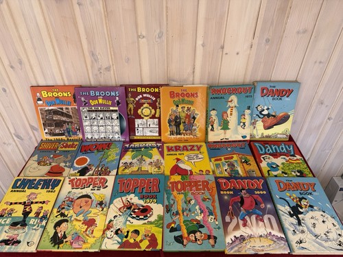 Vintage annuals bundle - vintage, job