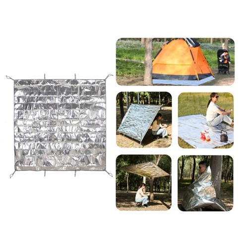 Camping ground mats - camping, aluminum