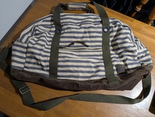 Roxy blue canvas white striped