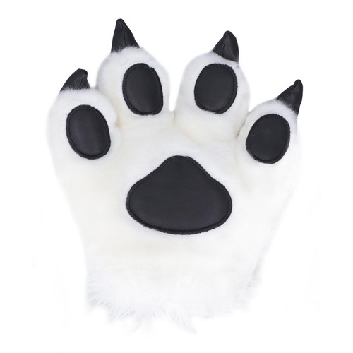 White simulation animal claw - white,