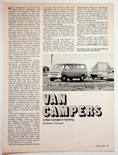 Skamper chevrolet van campers - skamper,