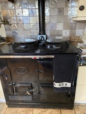 Aga oil-fired cooker with 2