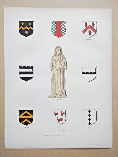 Monumental brass and - brass, at