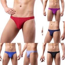 6 Pack Men's Thongs Bikini