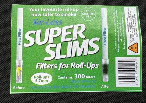 Tar less 600 cigarette filter - 600,